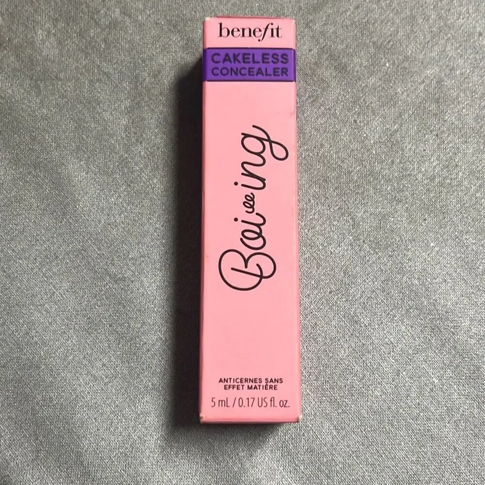 Benefit Boi-ing Cakeless Waterproof Concealer #17 Your Way Deepest-Dark Warm NEW